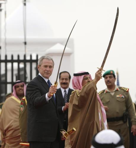 George W. Bush, Hamad bin Isa Al-Khalifa