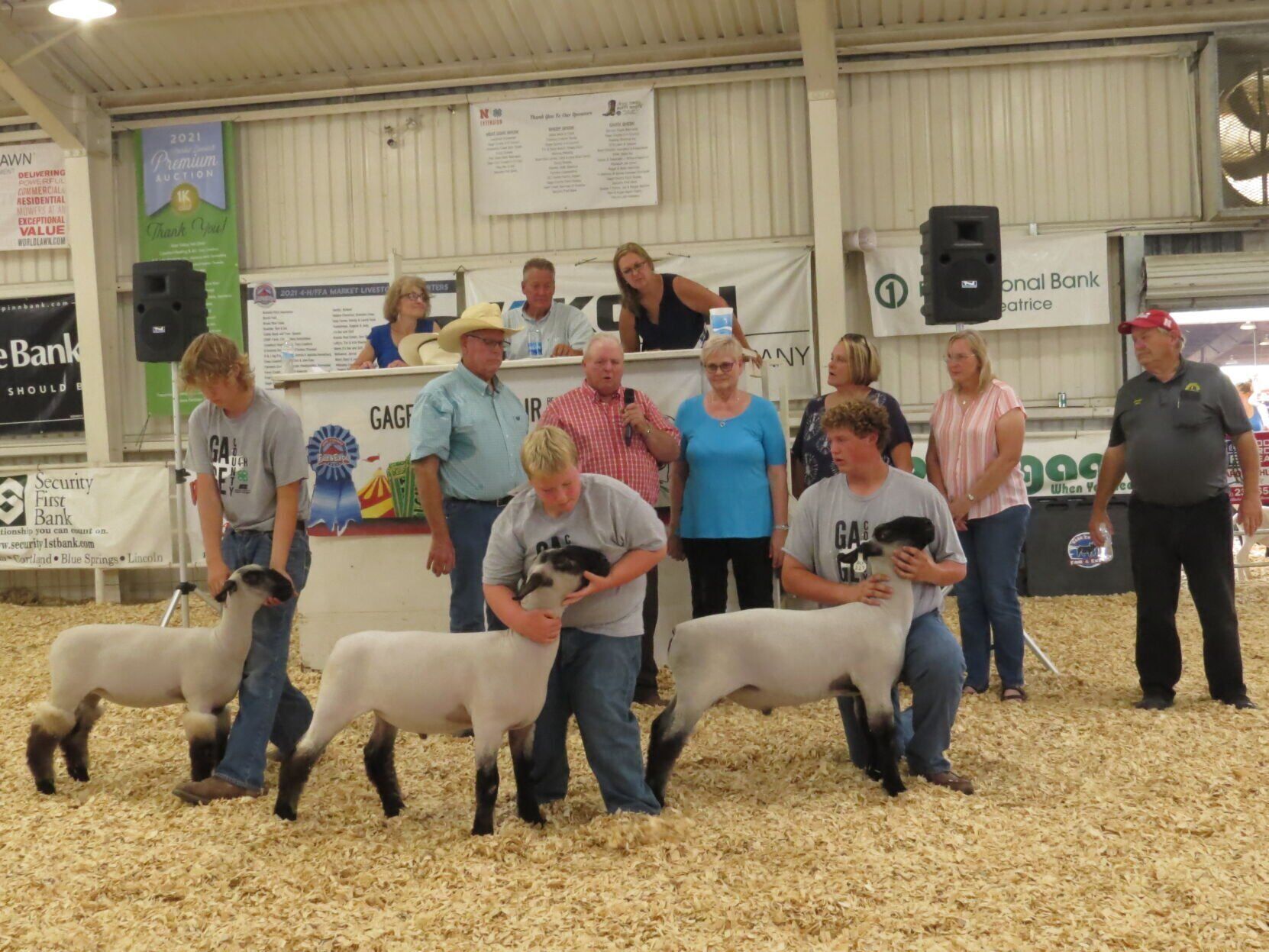Gage County Fair event raises more than $40,000 for family in need