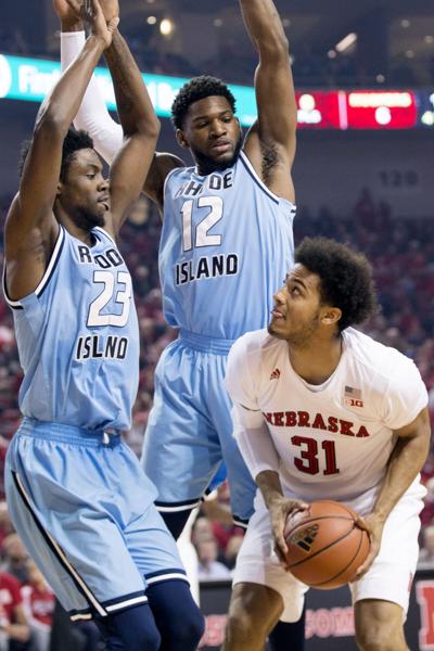 Nebraska men's basketball vs. Rhode Island, 12/13