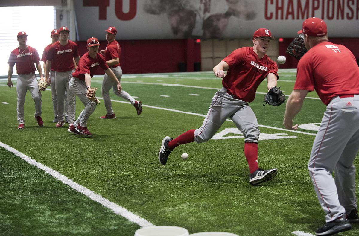 Photos Nebraska Baseball Opens Practice Baseball 