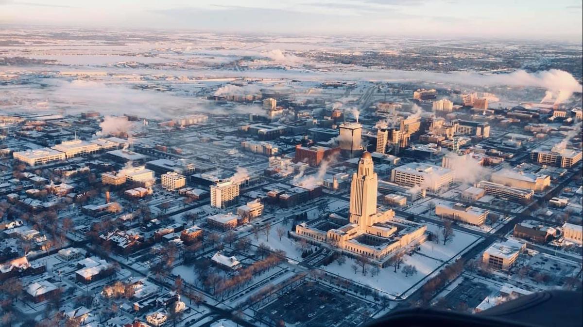 Lincoln aerial
