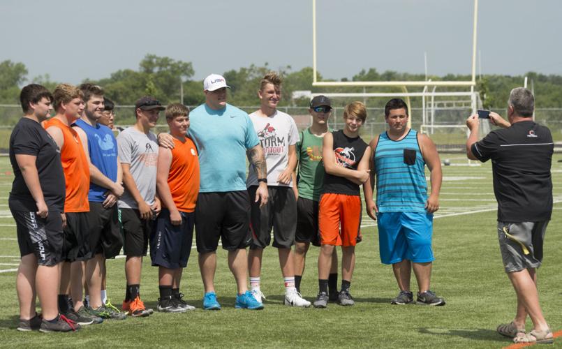 Beatrice football camp, 6/21