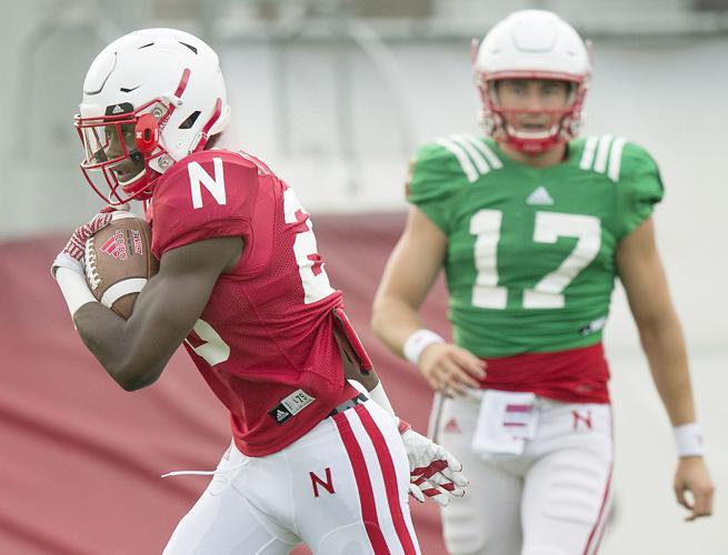 Huskers fall practice, Day 5, 8/8