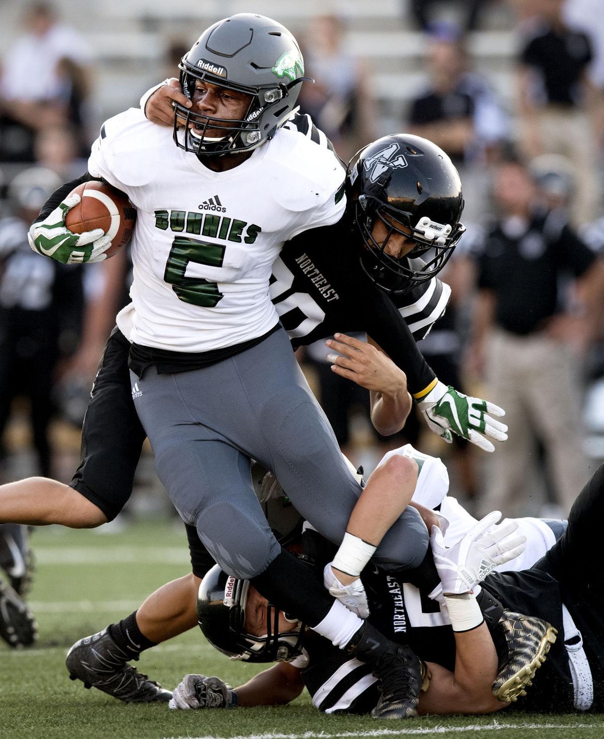 Photos Northeast holds off Omaha Benson for backtoback wins High