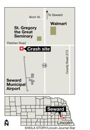 Seward plane crash map