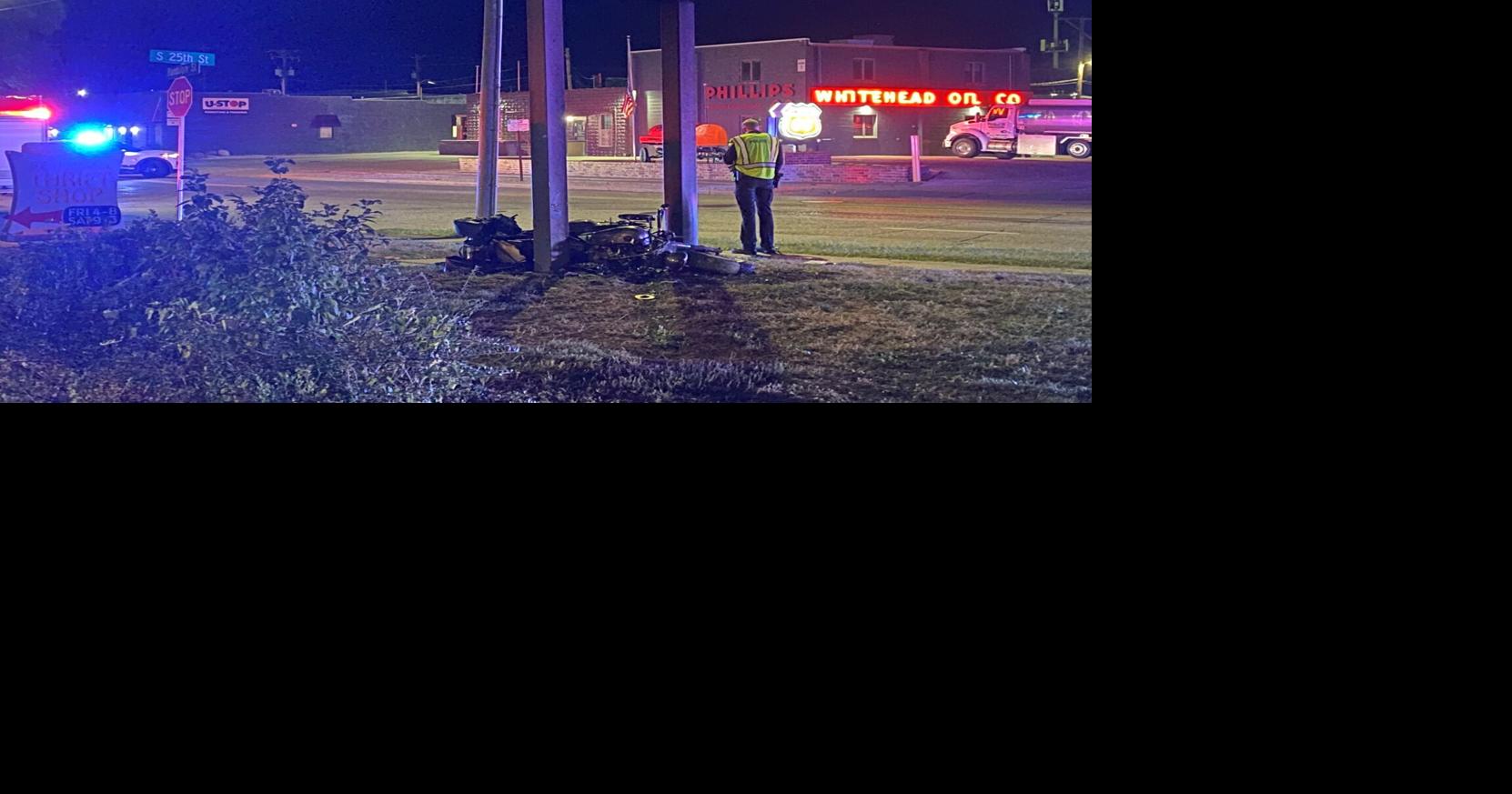 One person seriously injured in motorcycle crash in central Lincoln