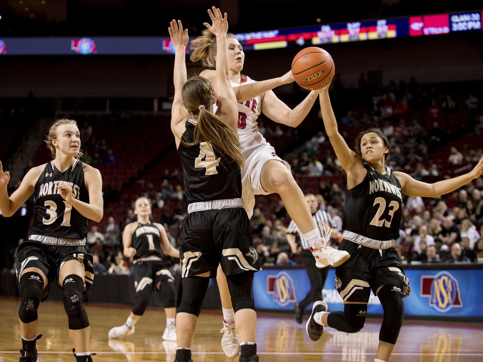 Class B Behind Another Big Game From Brown Northwest Is Left