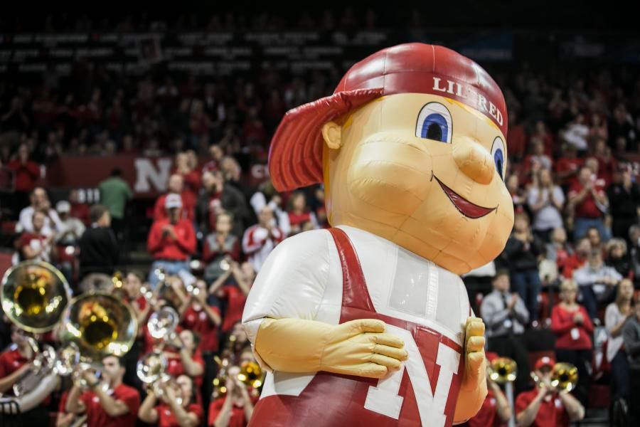 Herbie mascot store husker adidas hat