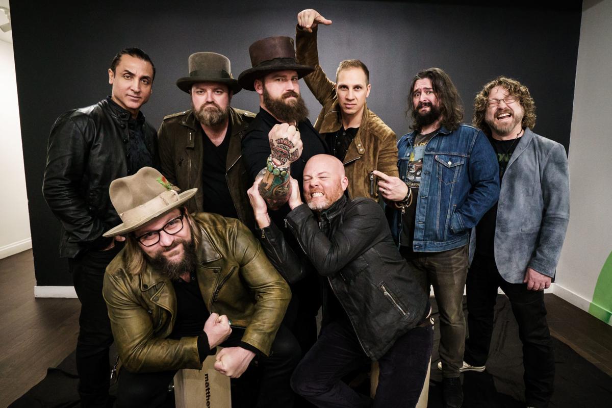 Zac Brown Band rehearsing at Pinnacle Bank Arena for Friday's tour