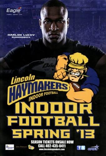 Marlon Lucky Lincoln Haymakers Poster