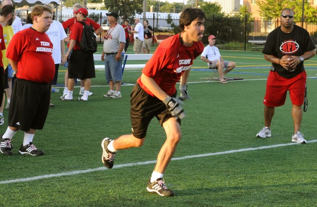 Special Olympics -- football clinic