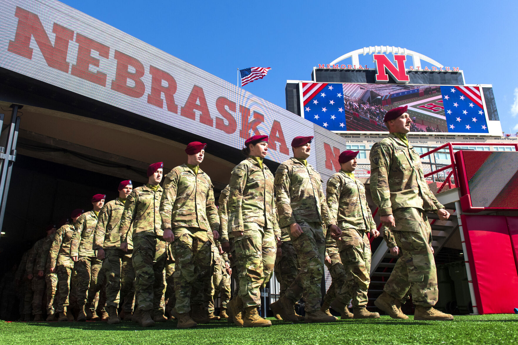 National Guard unit bound for East Africa gets send off at Memorial