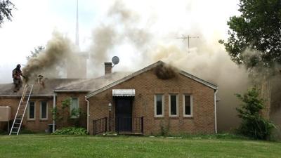 Fire at Bruno rectory