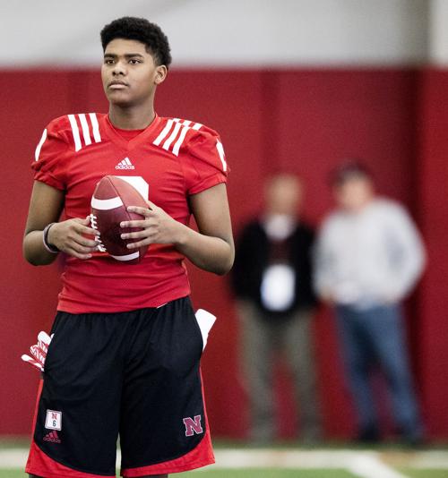 Nebraska football, first day of spring practice, 3/4