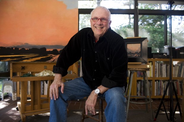 Renowned landscape painter Keith Jacobshagen still feels challenged