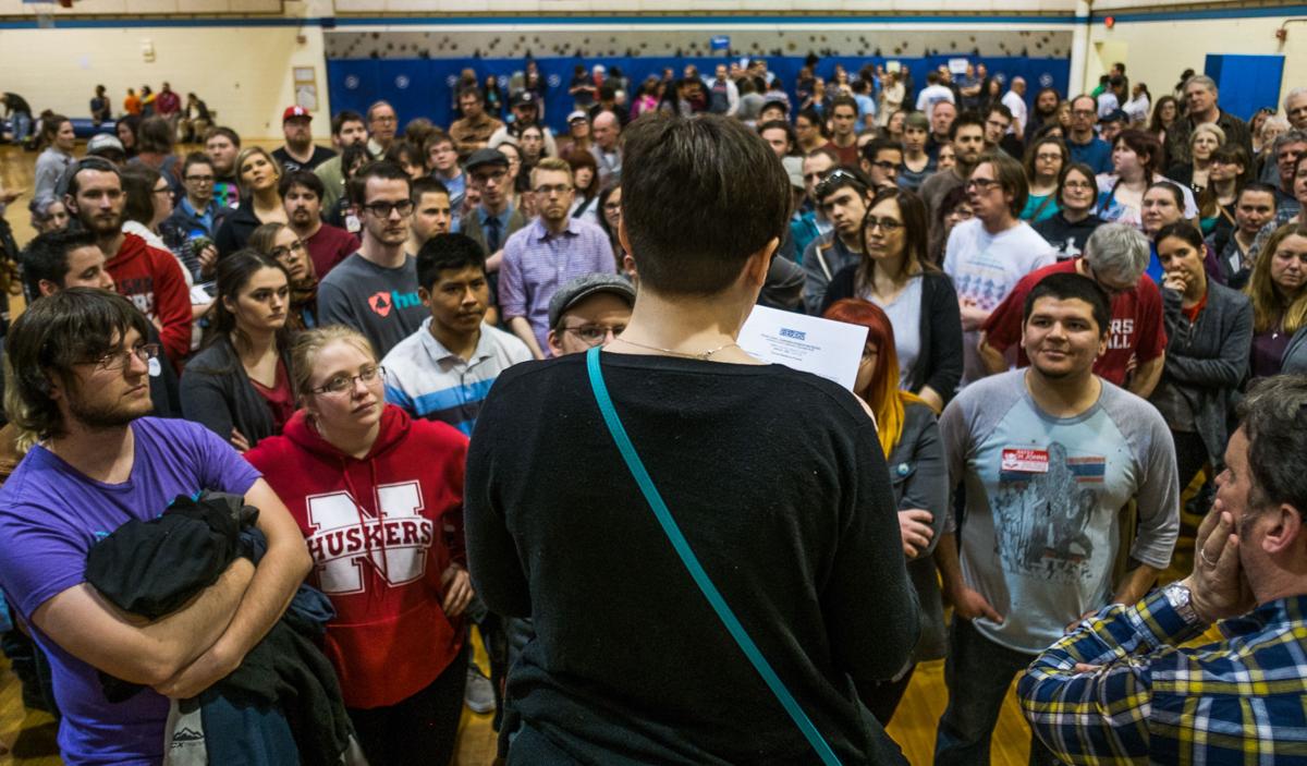 Democratic caucus: Park Middle School