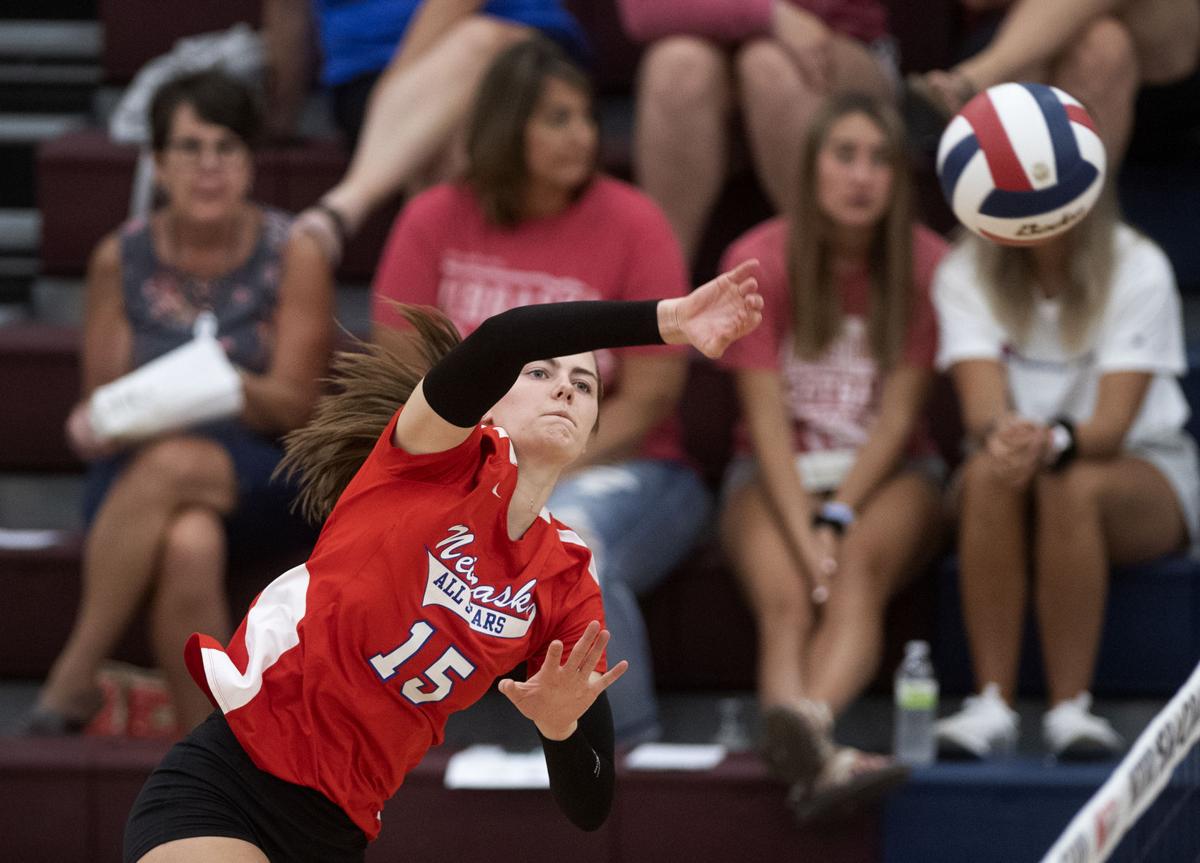 Photos Nebraska's top volleyball players assembled in Tuesday's NCA