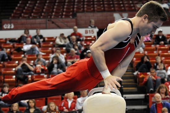Seniors Shanahan, Robinson part of NU's gymnastics resurgence