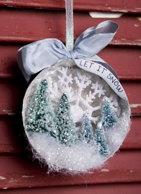 Making ornaments takes creativity and lots of glitter | Home and Garden ...