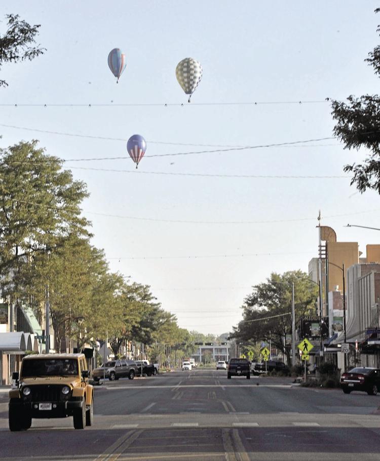 PHOTOS Old West Balloon Fest Scenes over downtown Scottsbluff