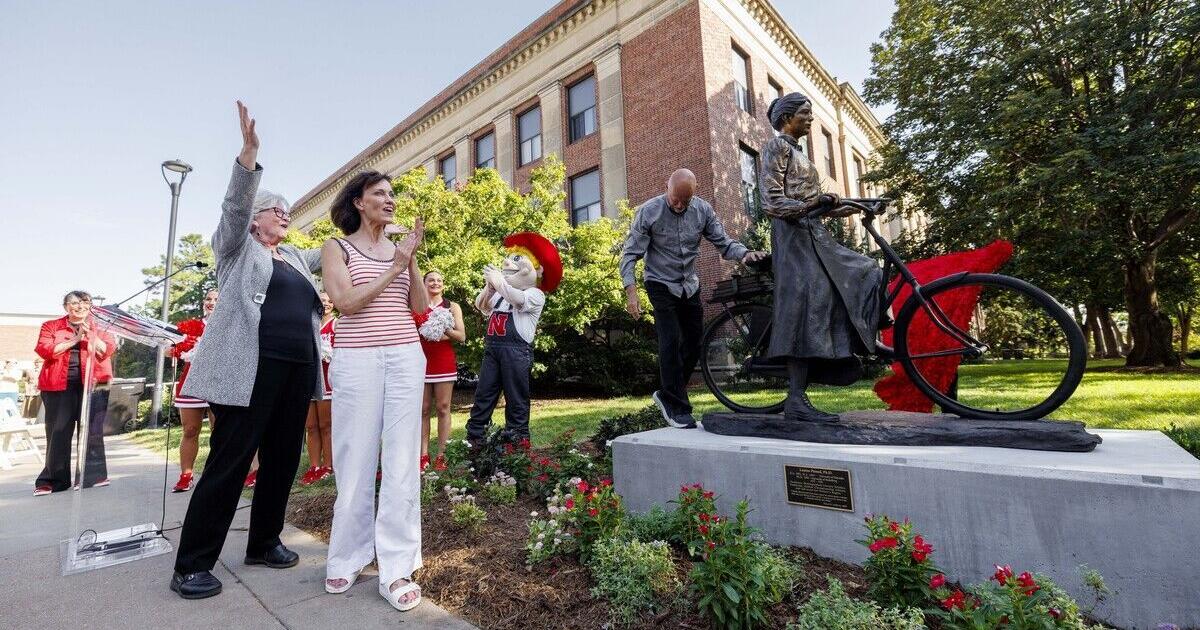 New sculpture honors Louise Pound’s legacy at Nebraska