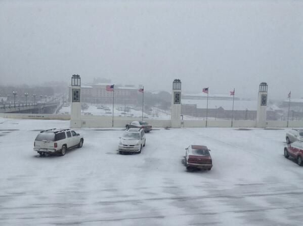 Snow in Nebraska