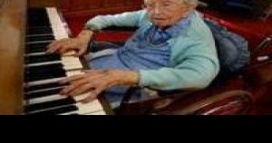 300px x 158px - Longtime piano teacher turns 105