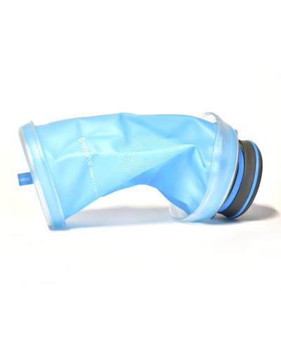 HydraPak Stash 1 L compressible water bottle.