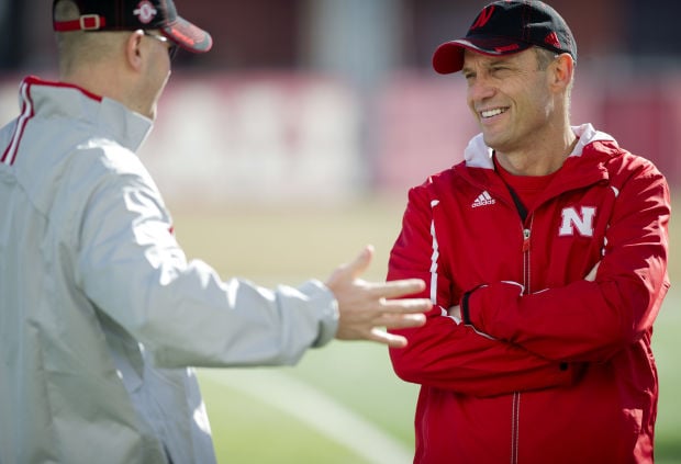 First day of spring football practice, 3.7.15