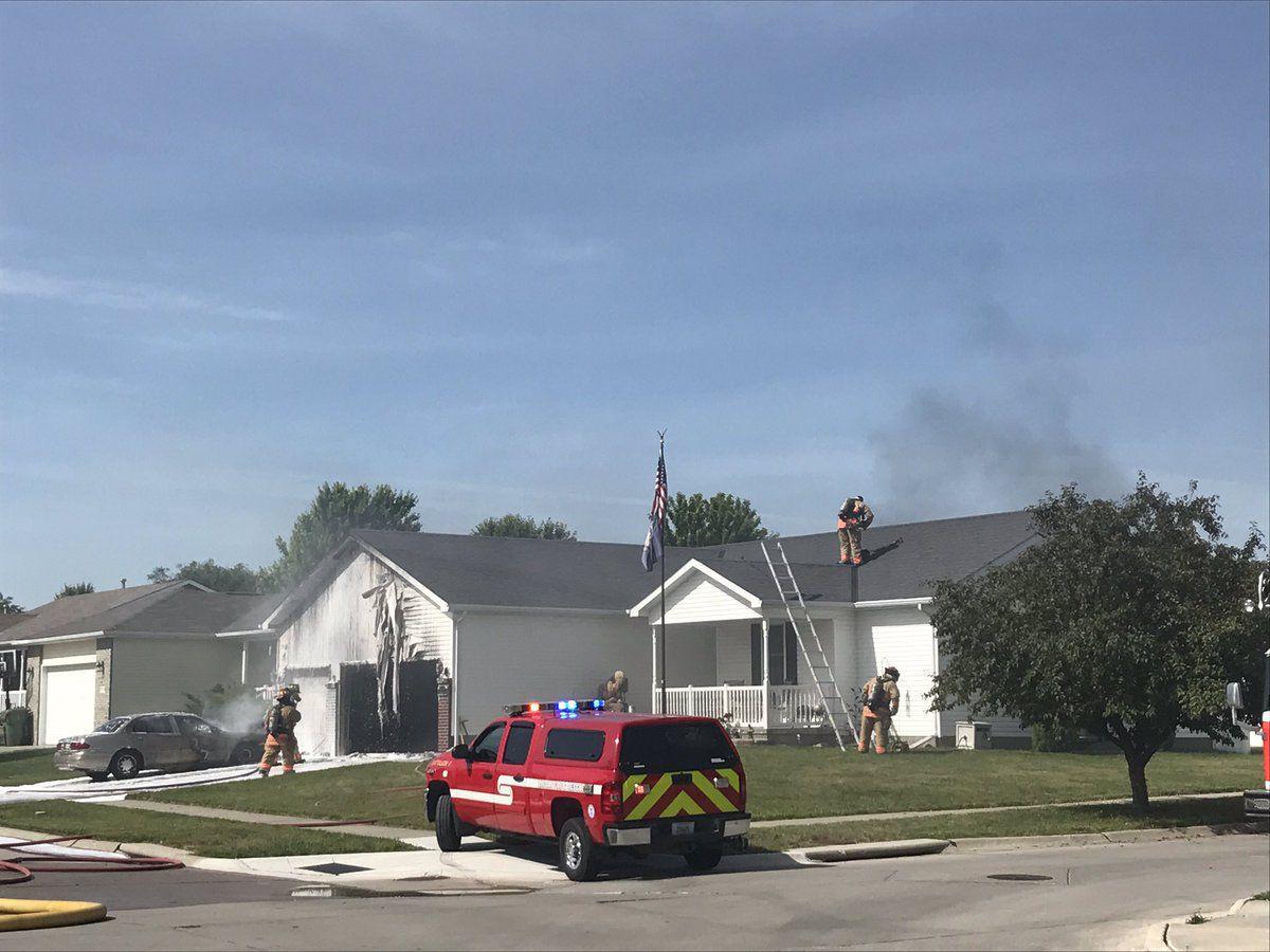 Car fire that melted front of Lincoln house caused 85K damage Crime