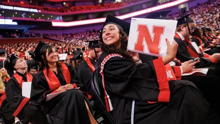 Husker graduates encouraged to lead with purpose, uplift others