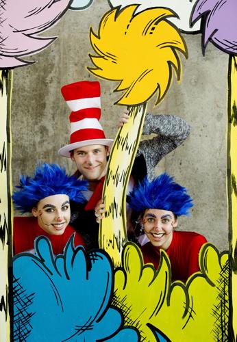 Rehearsal of "Seussical" at Pinewood Bowl Theater, 7.5.16