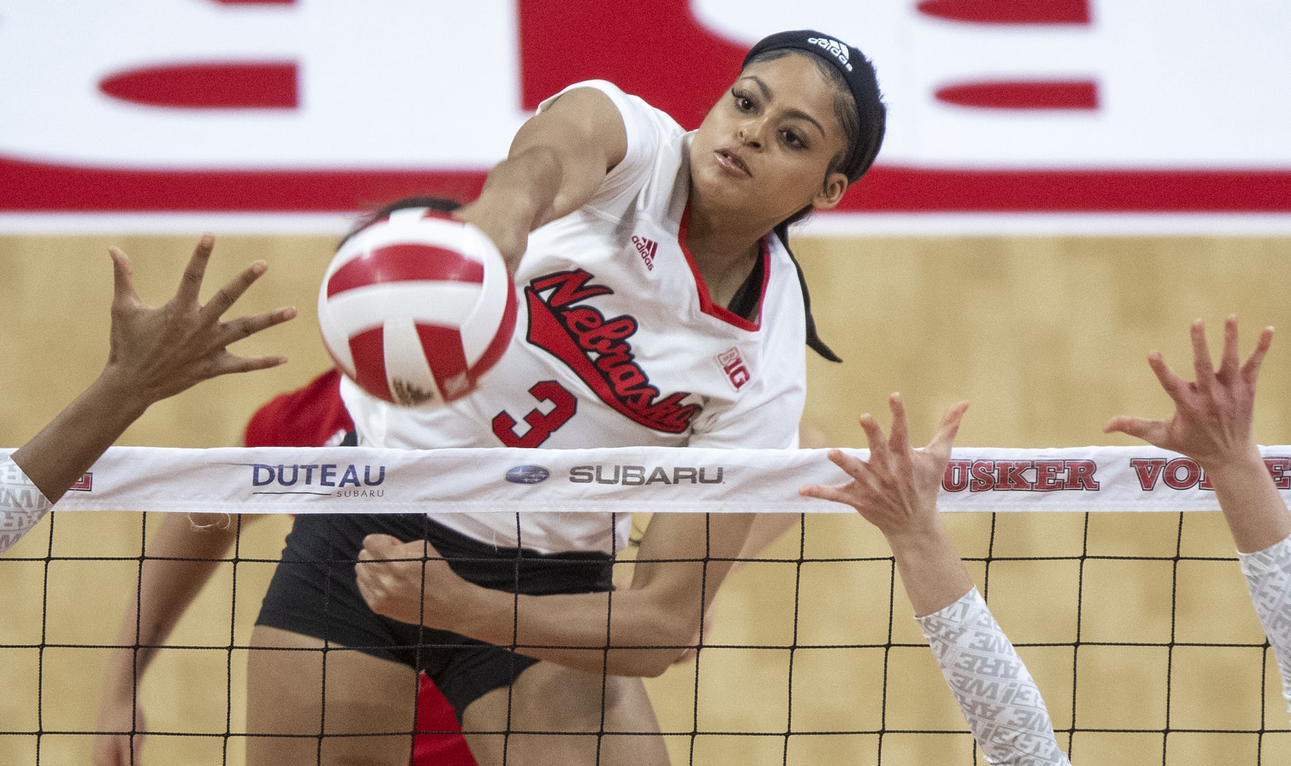 Kayla Caffey says shes leaving Nebraska because Huskers didnt offer her a scholarship