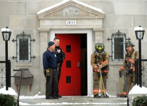 Carbon monoxide sends 42 frat members to hospitals