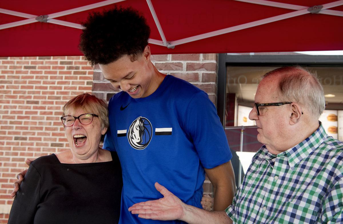 Isaiah Roby at Chick-fil A, 7.30
