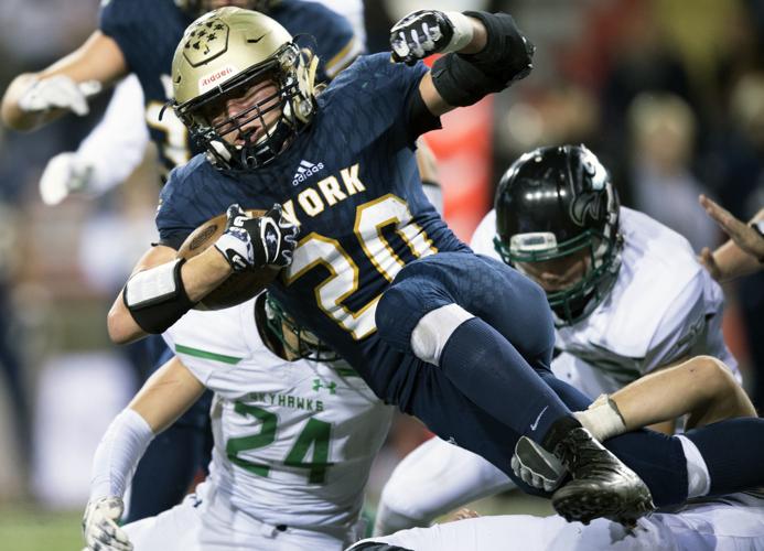 Omaha Skutt vs. York, B state football final, 11/20/17
