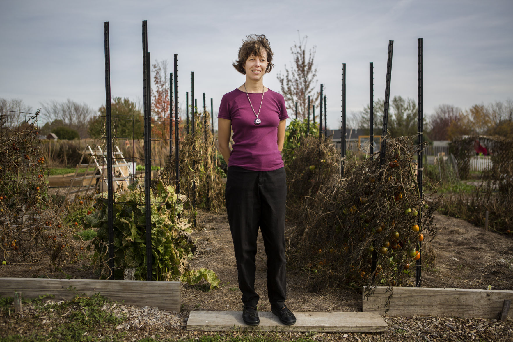 Cindy Lange Kubick Ingrid Kirst growing crops and community in