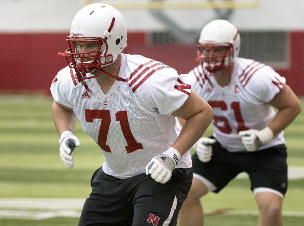 Husker practice, 8.6.13