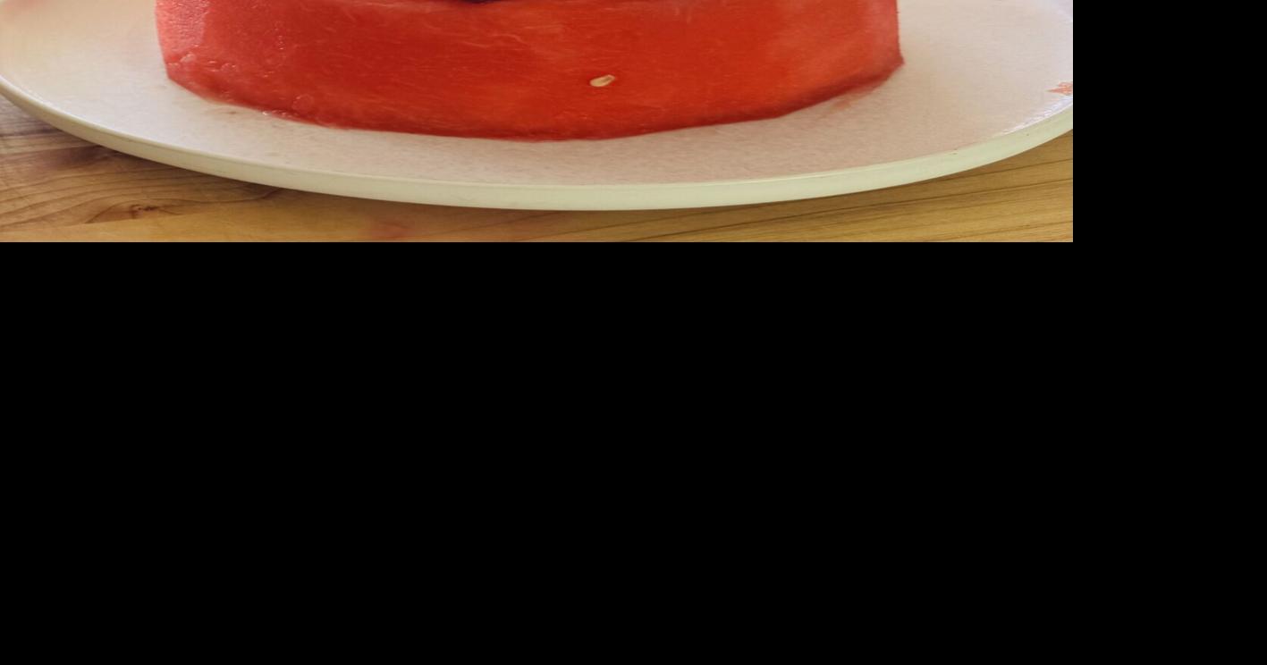 Seasoned to Taste: Carving up a watermelon cake