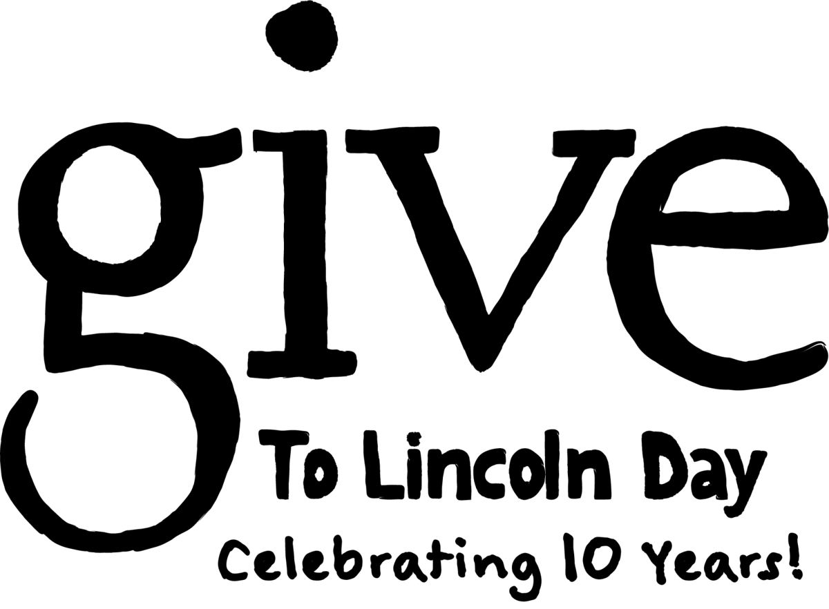 Give to Lincoln Day 10-years logo