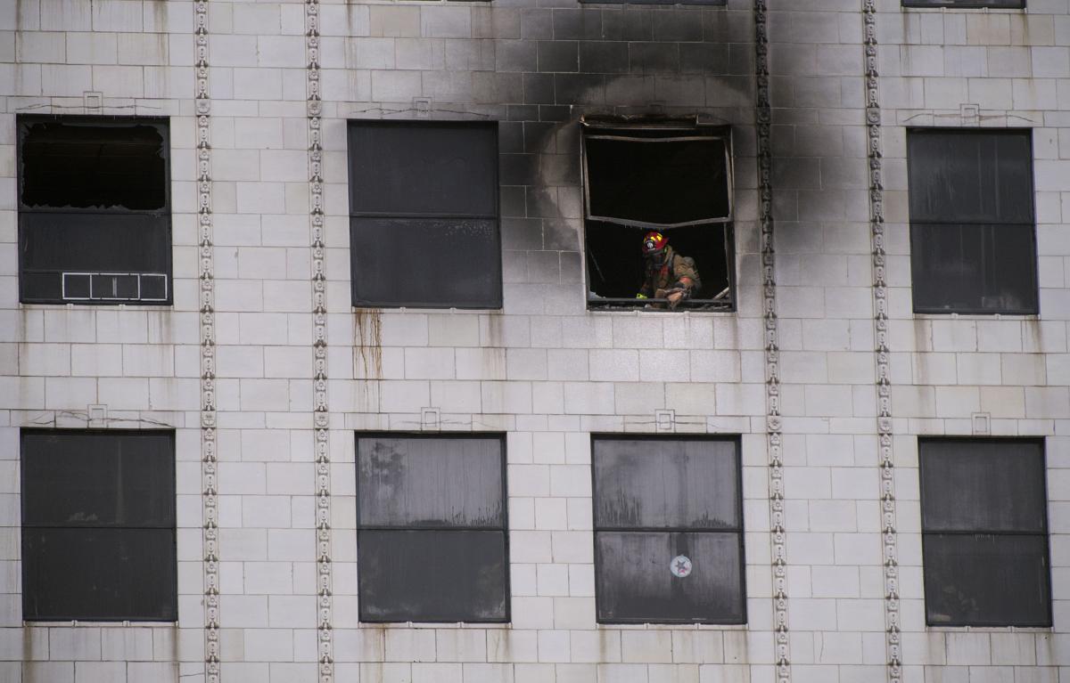 Terminal Building fire still being investigated, Lincoln fire