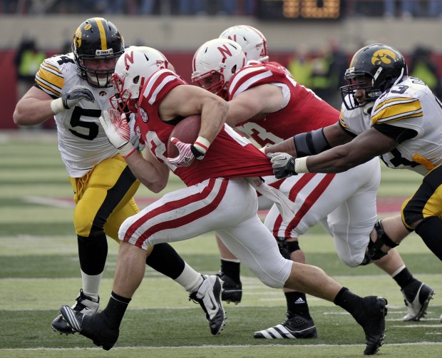 Nebraska vs. Iowa action, 11.25.2011 8