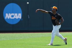 Former Iowa Western pitcher Marcus Phillips enjoying learning, winning with Tennessee at CWS