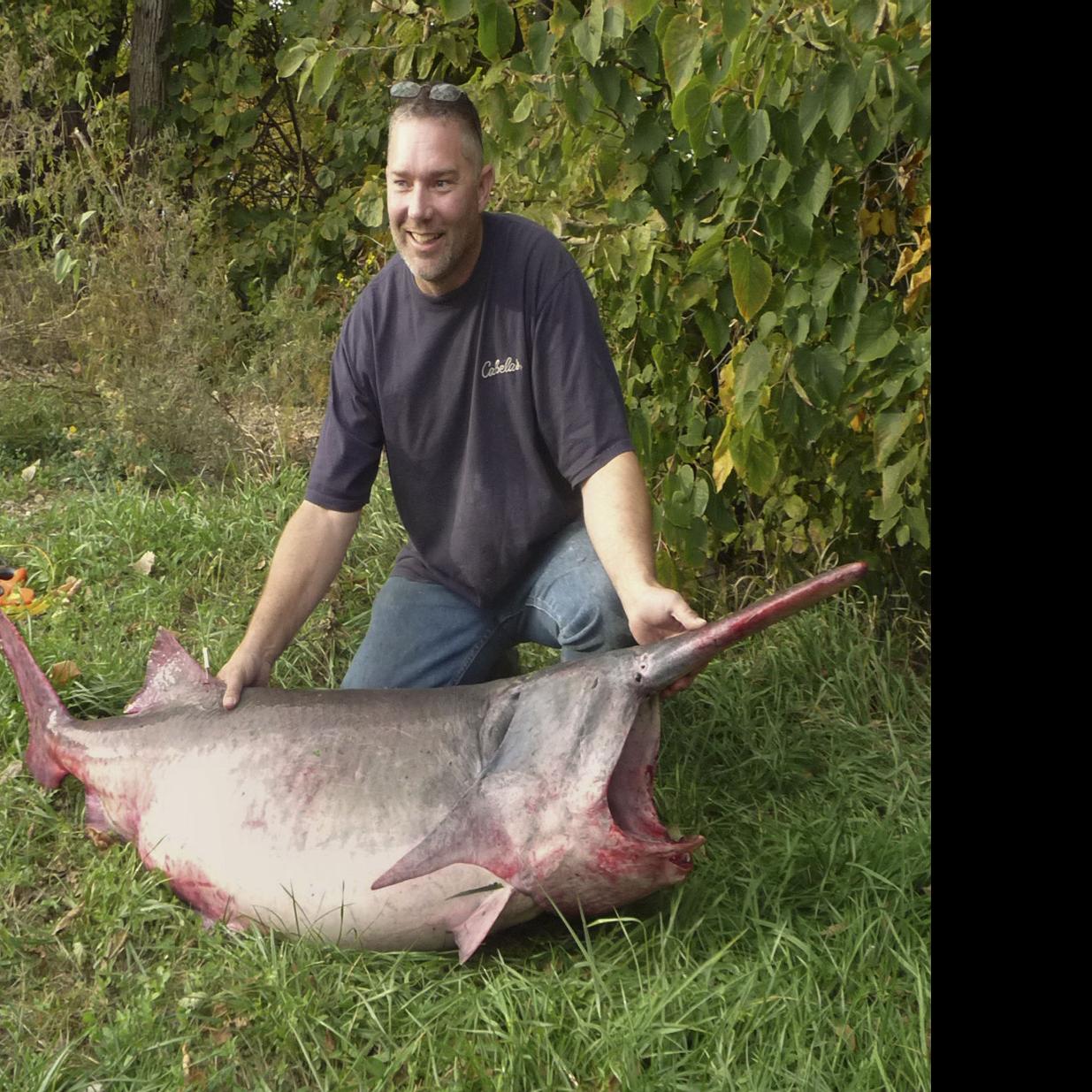 This One Didn T Get Away Malcolm Man Smashes State Fishing Record Local Journalstar Com