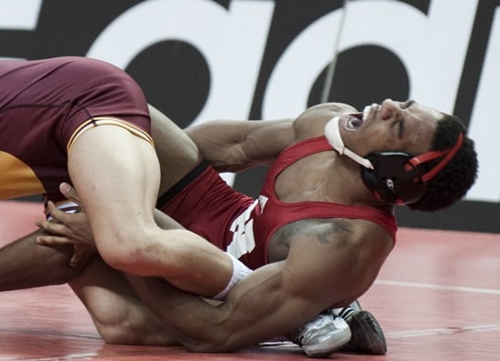 NU wrestler Burroughs gets medical hardship  