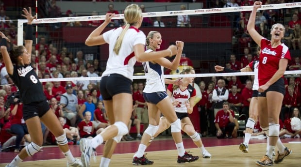 Photos: Nebraska Volleyball Red-White Scrimmage, 8.24.13 | Volleyball ...