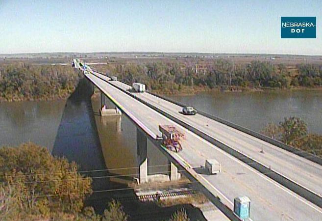 Missouri River bridge