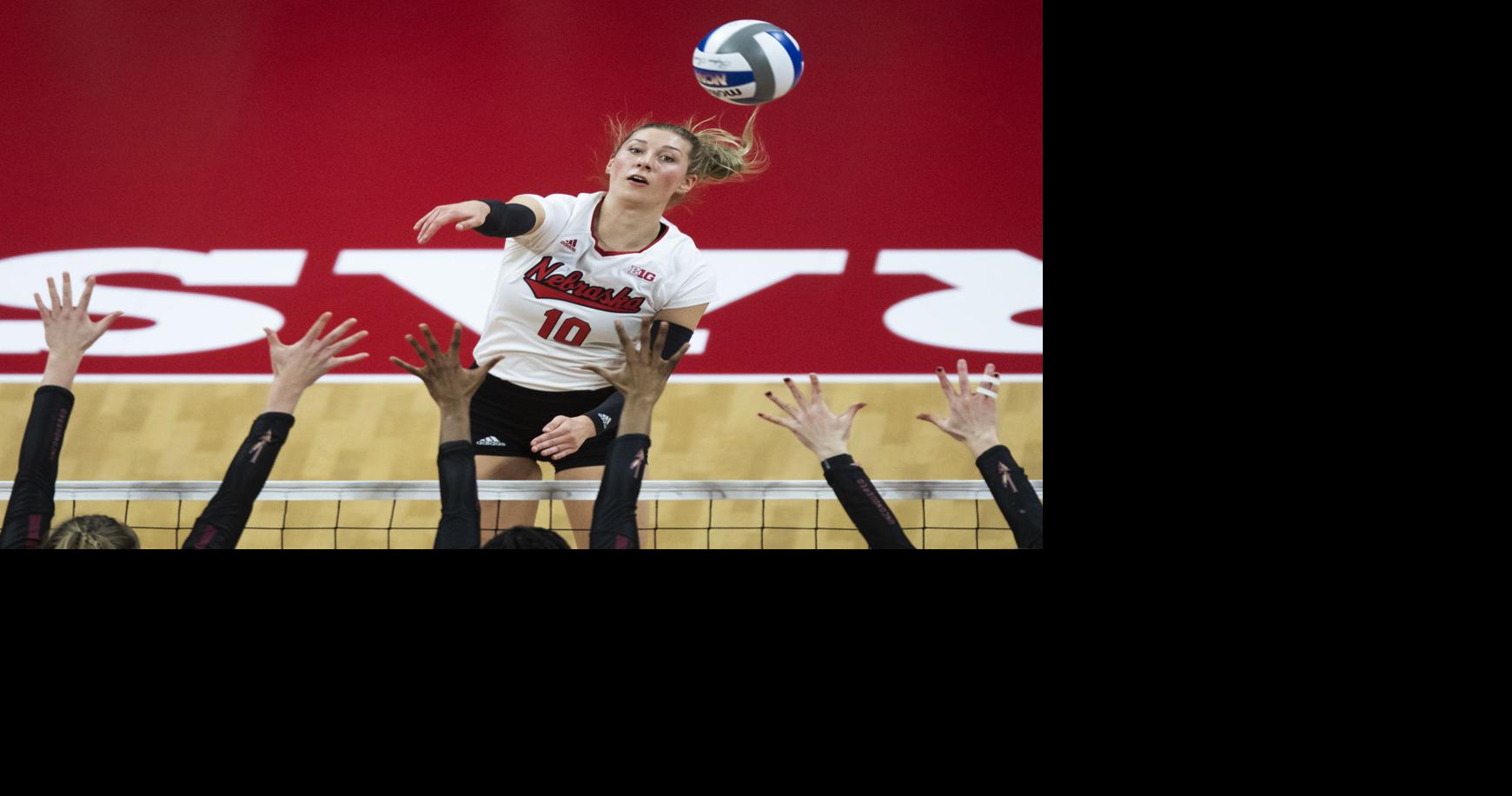 NU volleyball team advances with a balanced offensive attack and it comes at a good time