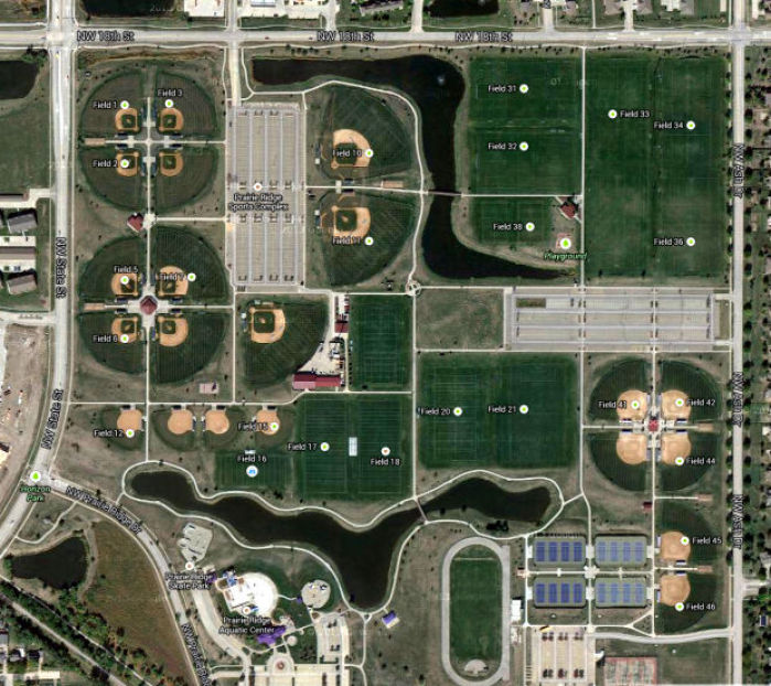 Youth sports complex, Prairie Ridge Sports Complex