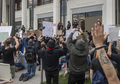 Protest at Capitol, 5.30